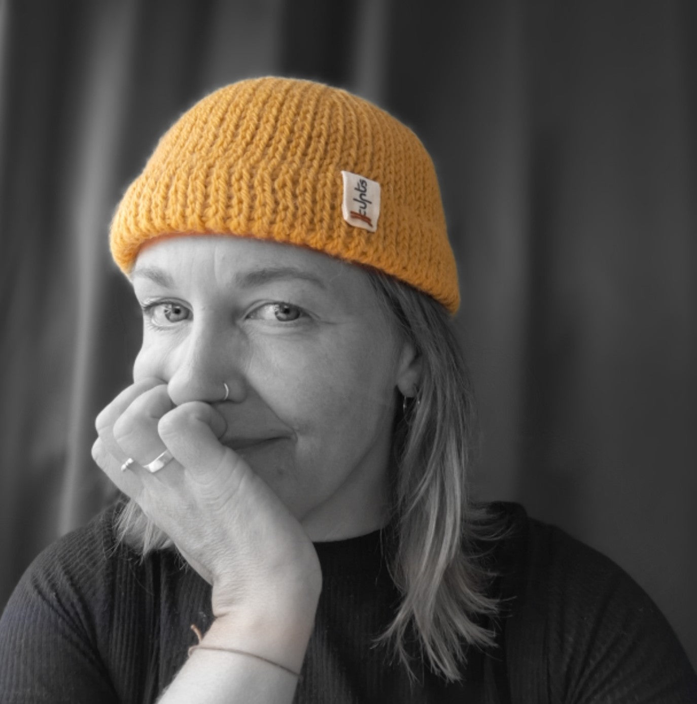 Fisherman Beanie - Mustard