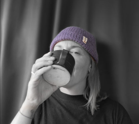 Fisherman Beanie - Purple