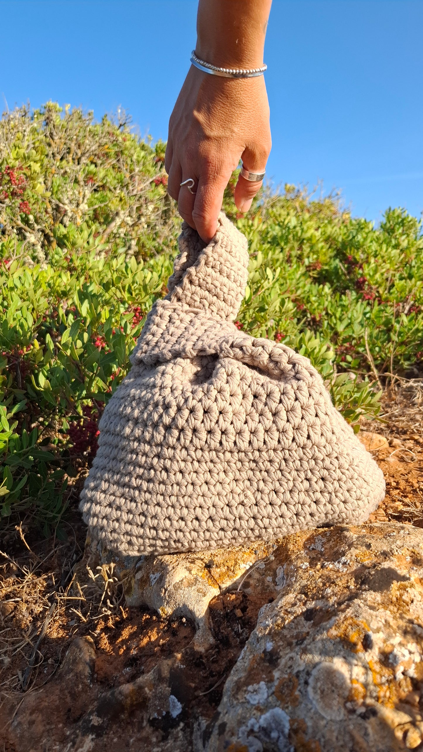 Japanese Knot Bags