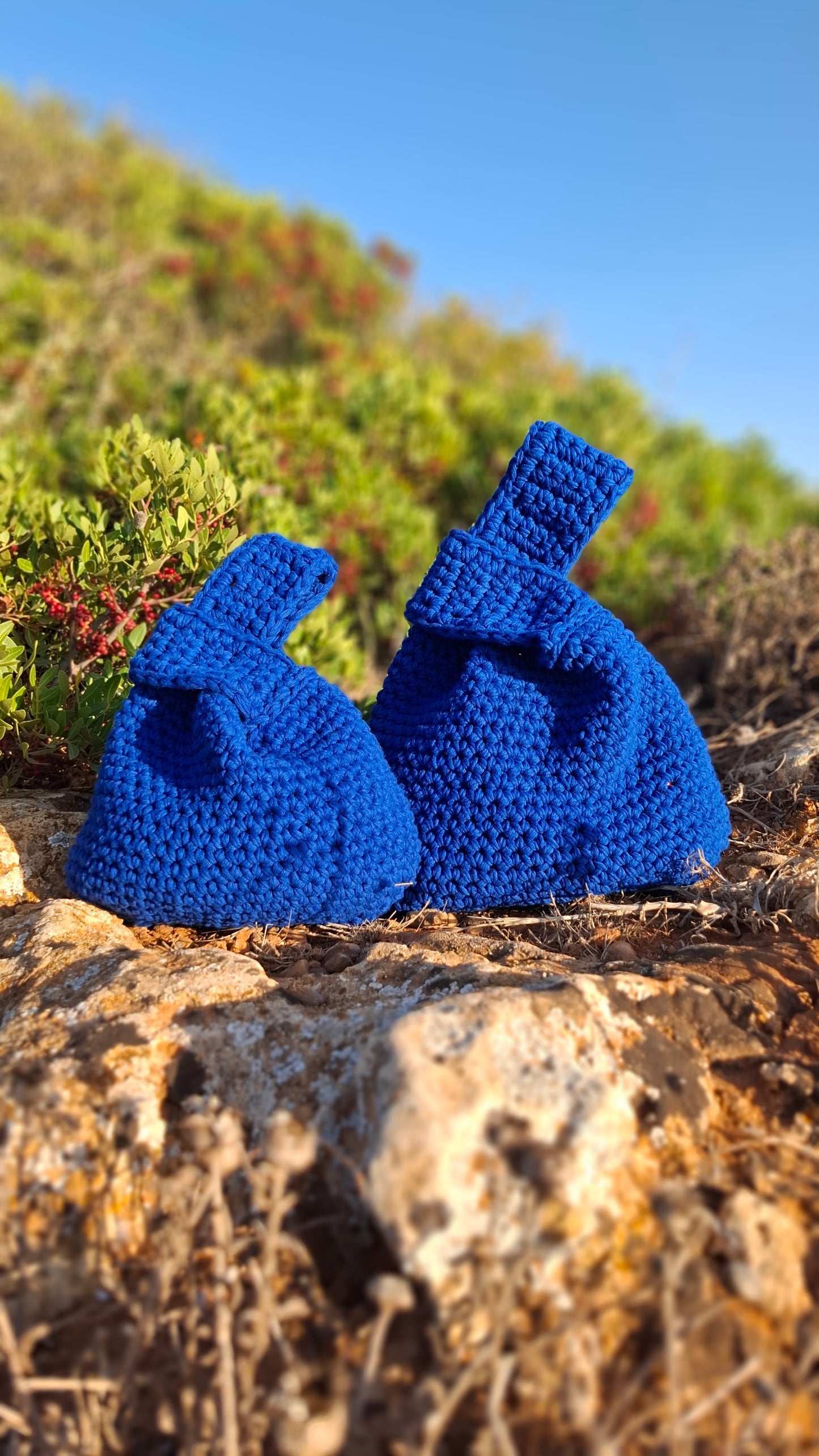 Japanese Knot Bags