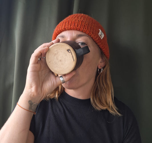 Fisherman Beanie - Orange